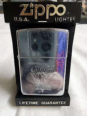 Zippo 1994 Polish Chrome Lighter Smokin' Joe's Camel Racing. RARE • £28.92