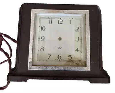 Vintage Smith Electric  Square Bacelite Clock - Parts Only • £0.99