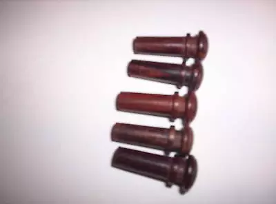 5 Old Violin Shop End Pins Rosewood  New Luthier Parts • $6.69