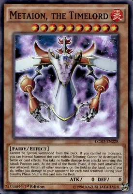 METAION THE TIMELORD SUPER RARE LC5D-EN228 1ST ED YuGiOh • $2.09