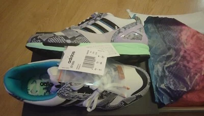 £68 • Buy Adidas ZX8000 Torsion,Lethal Nights Size UK9.5 White Tint,black & Aqua RARE 