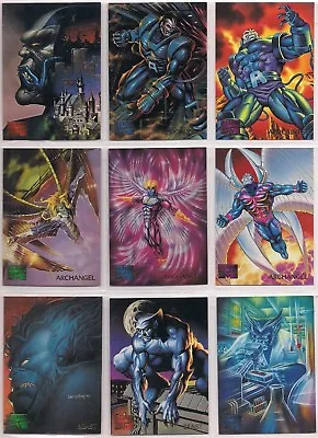 1995 Marvel Masterpieces X-Men Avengers You Pick The Base Card Finish Your Set • $8