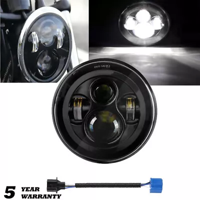 7  Inch 200W LED Headlight Black For Suzuki Marauder VZ 800 1600 Savage LS 650  • $45.99