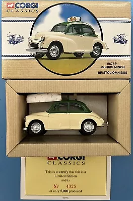 £2.50 • Buy Corgi Classics Morris Minor Saloon - Bristol Omnibus 96756 1:43