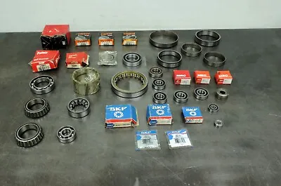 Mixed Lot Of Fafnir SKF Timken MRC Bearings & Inner Race  Lot Of Thirty Six (36) • $67.99