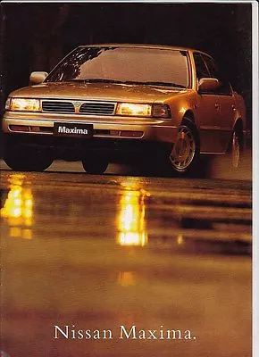 1993 NISSAN J30 MAXIMA Australian Prestige 12p Brochure • $19.95