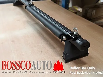$79 • Buy Heavy Duty Roof Rack Black Ladder Roller Bar - 600mm