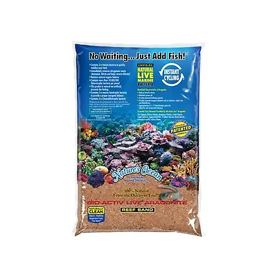 Natures Ocean Bio-Activ Live Reef Sand Australian Gold 20lbs / 9kg • £40.99