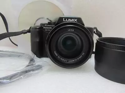 Panasonic Lumix DMC-FZ20 5mp Bridge Camera Data Cable Battery & SD Card • £34.99