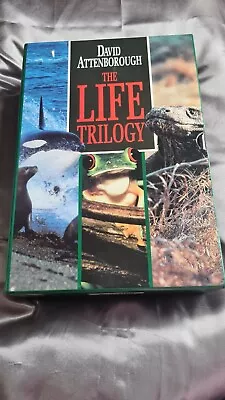 David Attenborough The Life Trilogy Books Set • £12