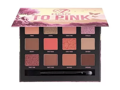 W7 Escape To Pink Pressed Pigment Eye Palette • £5.95