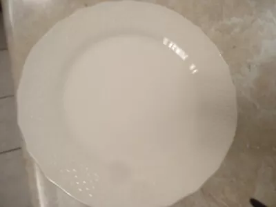Mikasa Renaissance White 11  Dinner Plate(s)   5 Available • $8.99
