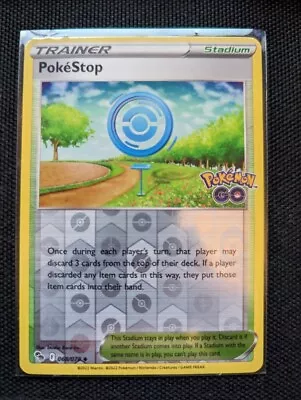 $2.09 • Buy Pokestop 068/078 Reverse Holo Pokemon Go - Pokemon Card - NM
