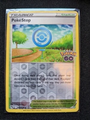 $2.09 • Buy Pokestop 068/078 Reverse Holo Pokemon Go - Pokemon Card - NM