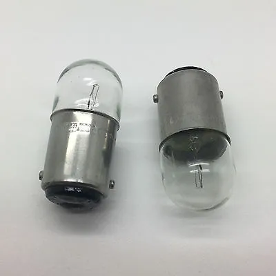 2 X 209 12v 5w BA15D Bayonet Car Bulb Double Contact Single Filament • £2.75