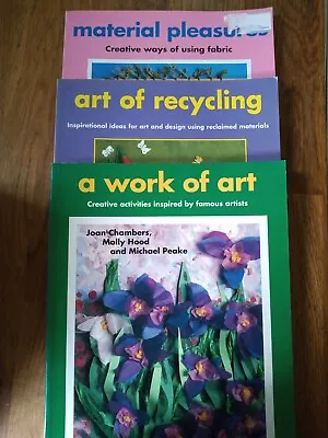 £13 • Buy Belair Creative Teaching Art Books X3.  All Ages.  PGCE Teacher Ideas