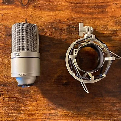 MXL 990 Condenser Microphone With Shockmount • $80