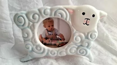 Gorham Merry Go Round Lamb Little Boy Blue Picture Frame 2  × 2  Original Box  • $14