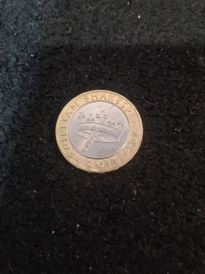 £500 • Buy William Shakespeare 2 Pound Coin £2 2016 - The Hollow Crown RARE
