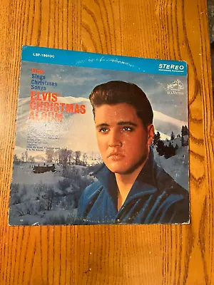 Elvis' Christmas Album By Elvis Presley (LP 1964) LSP-1951(e) • $8