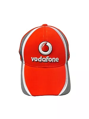 Vodafone McLaren Mercedes Jensen F1 Racing Baseball Cap Orange Adjustable • $24.99