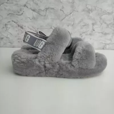 UGG Oh Yeah Slippers/Slides. UK Size 4. Amethyst Colour. • £24.99