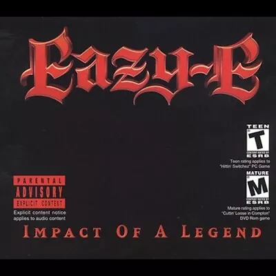 Eazy -e - Impact Of A Legend (bonus Dvd) New Cd • £17.97