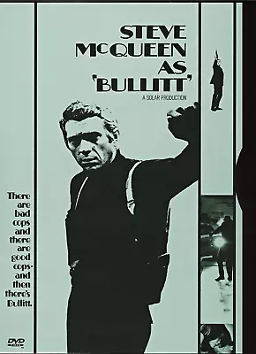Bullitt (DVD) Steve McQueen Robert Duvall Robert Vaughn Jacqueline Bissett • $2.99
