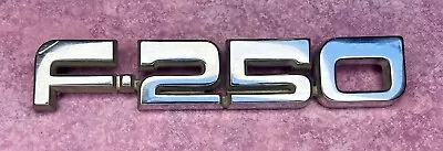 1987-1991 Ford F-250 Truck Side Door Fender Emblem Badge F250 OEM F8TB-116B114 • $15