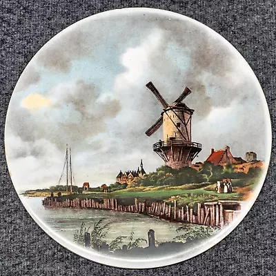 H&R Johnson Ltd Decorative Tile The Windmill Jacob Isaacksz Van Ruisdael 6  • $15.64