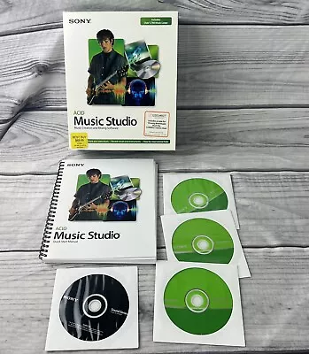 Sony Acid Music Studio Music Creation And Mixing Software *In Box 2005 • $27.95