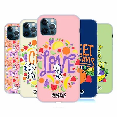 OFFICIAL PEANUTS NATURALLY SWEET GEL CASE FOR APPLE IPHONE PHONES • $19.95