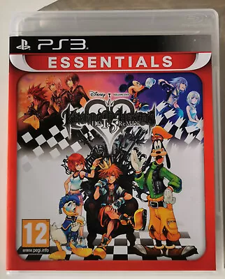 Kingdom Hearts HD 1.5 ReMIX With Manual - PS3 Game Playstation 3 PAL  • $10