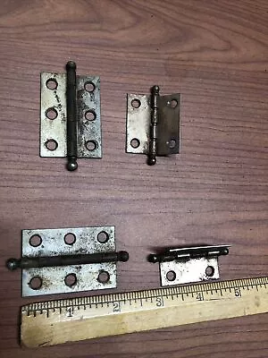 Vintage Pathe Freres # 12162 PHONOGRAPH 4 Cabinet Door Hinges • $22