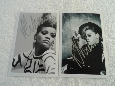 £29.99 • Buy Rihanna Hand Signed Autographed Photo's Rare Unapologetic Rude Boy Loud Rated R