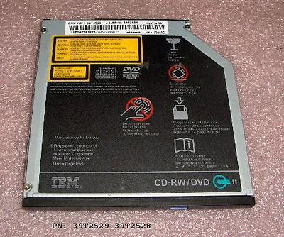 IBM Thinkpad T40 T41 T42 DVD-ROM CD-RW Drive 39T2529 39T2528 GCC-4242N-R4 Tested • $18.99
