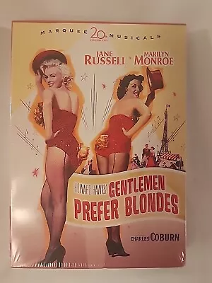 Marquee Musicals - Gentlemen Prefer Blonds - DVD - Marilyn Monroe - NEW SEALED • $7.99