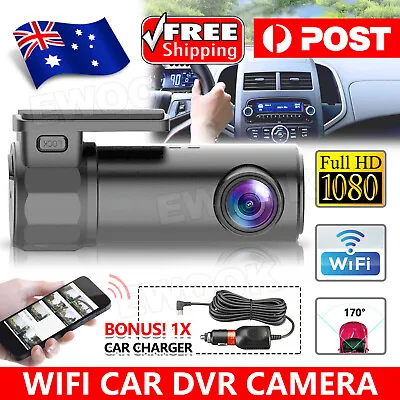 $34.95 • Buy 1080P HD Hidden Car Camera WIFI DVR Camera Video Recorder Dash Cam Night Vision