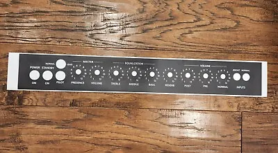 Peavey Classic 50 Vinyl Faceplate Overlay • $24.50