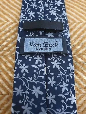 Van Buck Silk Tie 8cm • £12.50