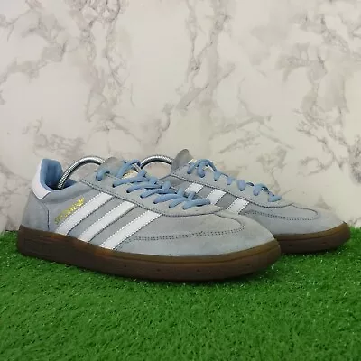 Adidas Spezial Trainers 9 Mens Blue Handball Jogging Sports Shoes Gym Lace Up • £39.99