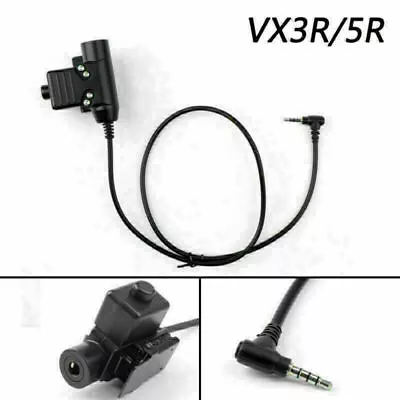 U94PTT Headset For Yaesu VX3R 5R Interphone Z-Tac Element J-Standard Jack UK • £10.78