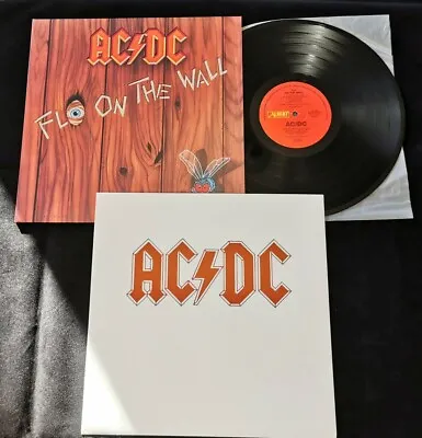 AC/DC Fly On The Wall Vinyl LP Record Alberts Aussie 1st Press Red Label OOP NM • $293.48