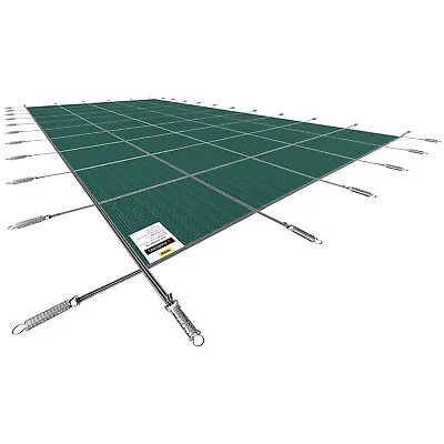 VEVOR Pool Safety Cover Inground Pool Cover 18x42ft Rectangle Safety Pool Cover • $389.99