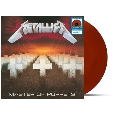 Metallica Master Of Puppets Red Battery Brick Vinyl Walmart Exclusive Lp Sealed • £32.95