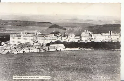 Devon Postcard - Dartmoor Prison - Princetown - Real Photograph - Ref 3619A • £3.03