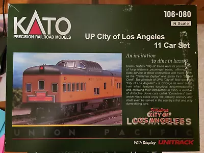 Kato N Scale 106-080 Union Pacific City Of Los Angeles 11 Car Set NEW • $350