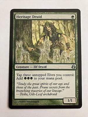 Heritage Druid 1x Morningtide MTG X1 LP • $5