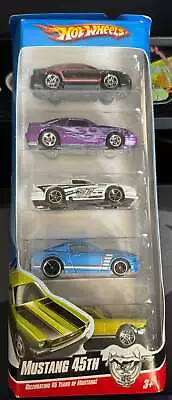 Hot Wheels 2009 Mustang 45th 5 Pack 45th Anniversary Mustang • $15