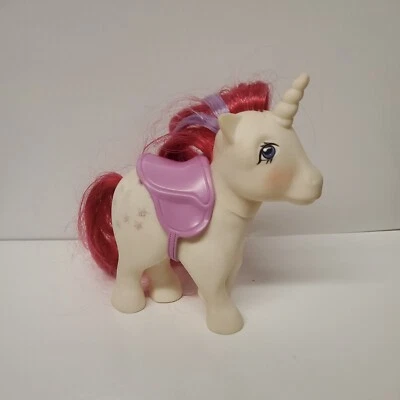 $14.99 • Buy Vintage G1 My Little Pony MOONDANCER Unicorn - Hasbro 1983 With Saddle